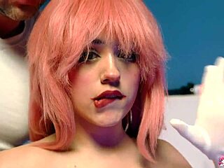 Hot Anime Girl Rihanna Black Sucks And Rides Cock