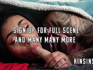 stepmom's busy, so stepdaughter's pussy is free for taboo fun