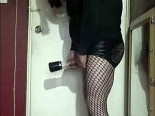 Bisexual Crossdresser In Homemade Video Uses Pump To Enlarge Himself For Exciting Adventures
