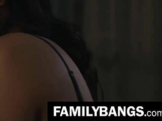 Step sister Shyla Jennings and Kenna James share orgasmic night