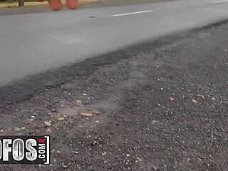 Megan fiore seduces jordi enp for a ride, eyeing her sexy ass.