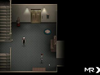 smashin mature lust in toilet with wild 3d cartoon action