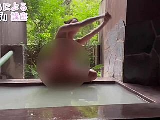 Acrobatic Performances In Hot Spring Setting