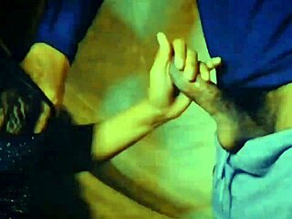 The couple gets creampied in homemade party video