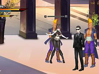 cute girl having sex with men in sodom-r new hentai gameplay.