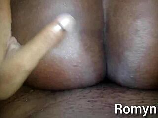 BBW Sits On Big Cock Roughly