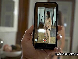 Beautiful perky latina spends time with her boyfriend