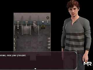 smashin mature lust in toilet with wild 3d cartoon action