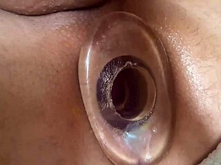 Close Up ANAL TUNNEL With Vibrator