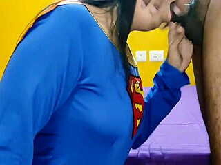 SUPER-GIRL came to my house, damn she's HOT!