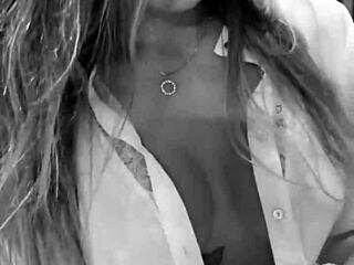 Secretary with big tits awaits bold blowjob instructions