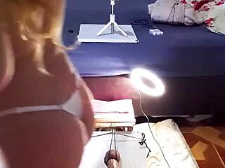 Exhibitionism In Doggystyle Position With White Panties Punched In Ass