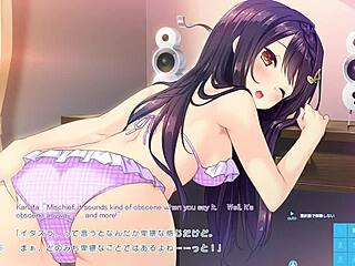 Anime hentai garden scene explodes with raw action.