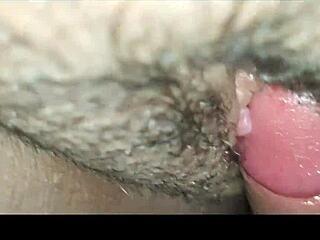 Mexican chubby babe gets her tight wet pussy pounded by hard cock.