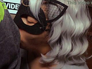 Miari Mayas, the Chubby BBW, Passionately Swallows on Halloween Night