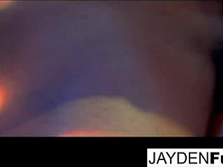 Jayden and Natasha team up on that dick