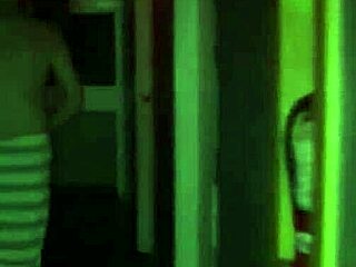 Randy gay bear roughly fucks tight ass bareback in shower