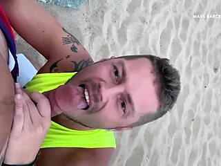 Cruising adventures at Barcelona gay beach