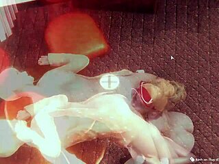 Mysterious anime girl in the room