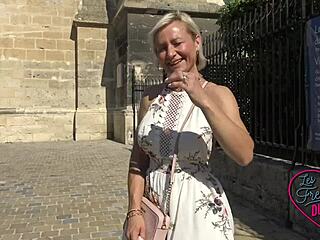 French MILF Kim Craves Wild Anal Action