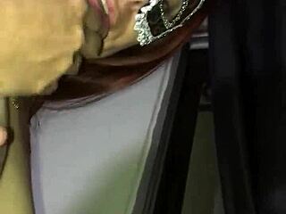 i needed to practice riding a big cock cowgirl style, bouncing my redhead ass on it