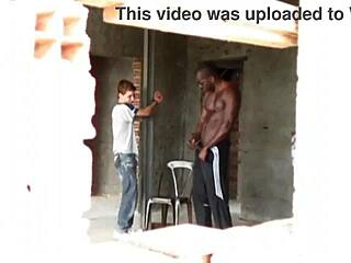 Brazilian Black Guy Gets Wet Ass Worship