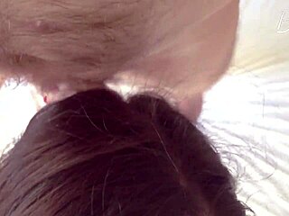 Super hot teen couple sharing an amazing intimate moment together.