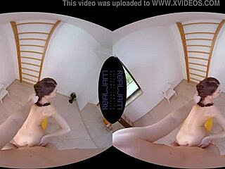 Momento de lluvia dorada con la gimnasta Katy Rose