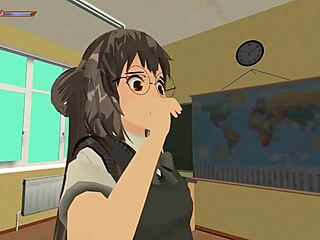 femdom giantess nerd and bully vore facesitting with humiliation and huge elements.