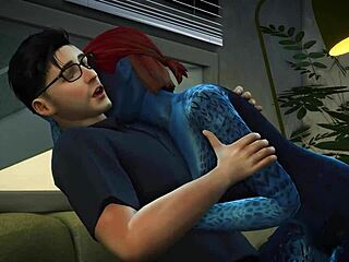 Mystique 3D hentai preview looks hot
