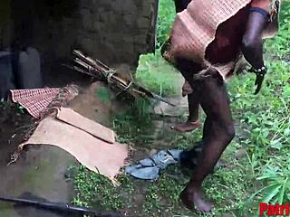 Okoro Hunter在Kings Farm抓到Patricia 9ja狂干！