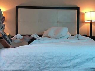 fucking the hot tatted petite 18+ beauty in missionary position