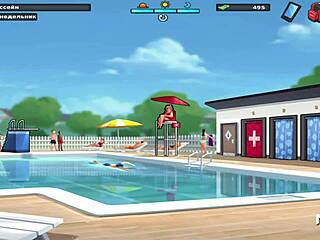 Summertimesaga - Stress Relief Handjob in Episode 4 Scene 75