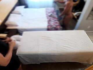 Man, that massage got me so turned on with those bisexual vibes!