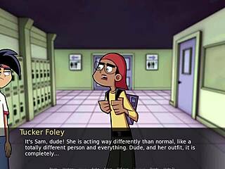 Danny Phantom masturbuje goth v Amity Park díl 11