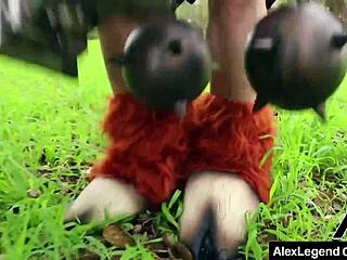 Wow! Minotaur Alex Legend Bangs Viking Nicole Aniston!