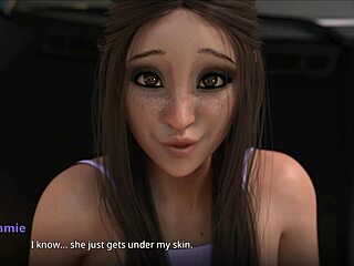 Teen Girl's Erotic Interview Turns Into Tit And Ass Show