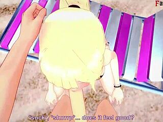 I Found Marin Kitagawa on the Beach Giving Me a Hot Blowjob - Sono Bisque Doll Wa Koi Wo Suru