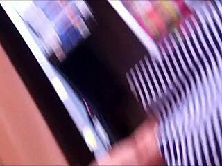 pregnant latina upskirt tease 😍