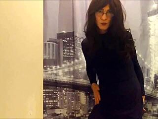 lady in black x, what are you hiding?