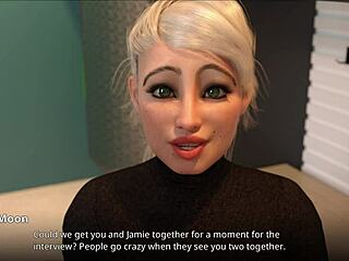 Teen Girl's Erotic Interview Turns Into Tit And Ass Show