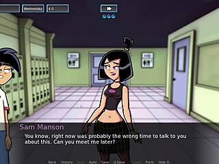 amity having fun in shower?