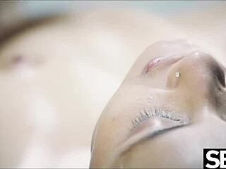 Sexy Lesbian Blonde Oiled Up! Intense Squirting Orgasms!