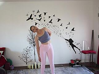 Hell Yeah! Yoga Lesson Turns Wild!