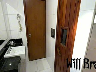 Sabrina Prezotte drilled me hard by the motel pool!