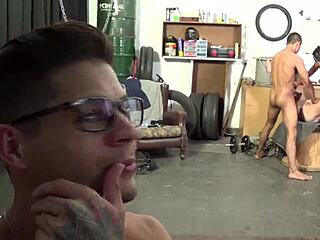 Exclusive backstage footage of gay porn movie production