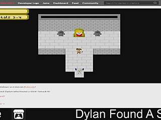 Dylan Found A Stick In Bondage Scene