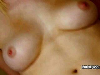 Busty british coed jessica jensen's pussy gets pounded hard!