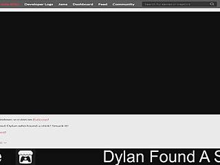 Dylan Found A Stick In Bondage Scene