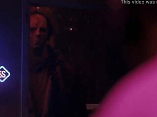 Hey, this sexy nude girl from halloween 2 2009 has big tits and a hairy body, she's so hot! 😍